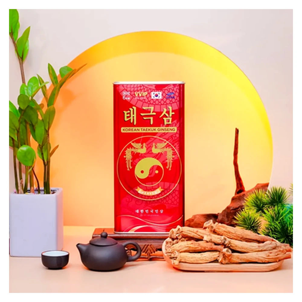 Thiên Sâm Củ Khô Dragon King - Hộp 300g (10 củ) chính hãng nhập khẩu | BLG