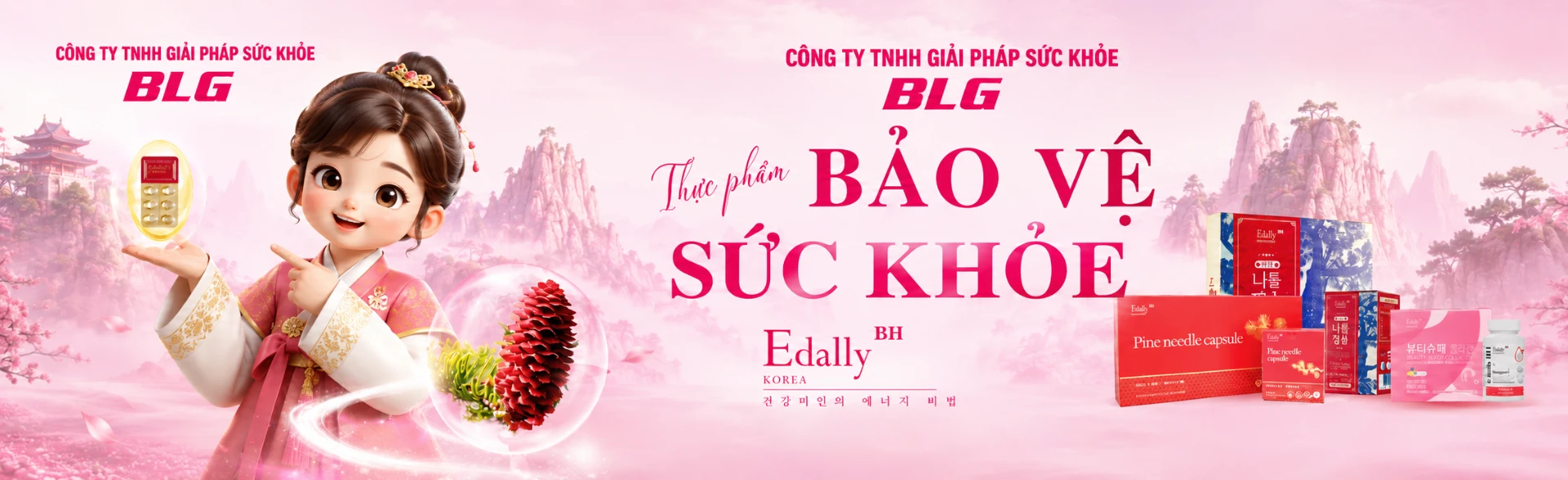 Thực phẩm bảo vệ sức khỏe Edally BH Hàn Quốc chính hãng tại BLG