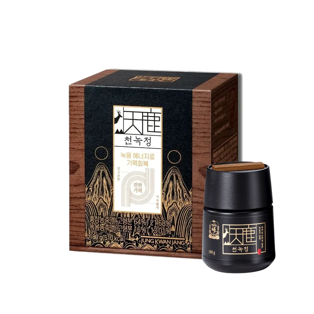 Tinh Chất Hồng Sâm Nhung Hươu Cheonnok Extract KGC - Hộp 2 hũ * 180g chính hãng nhập khẩu | BLG