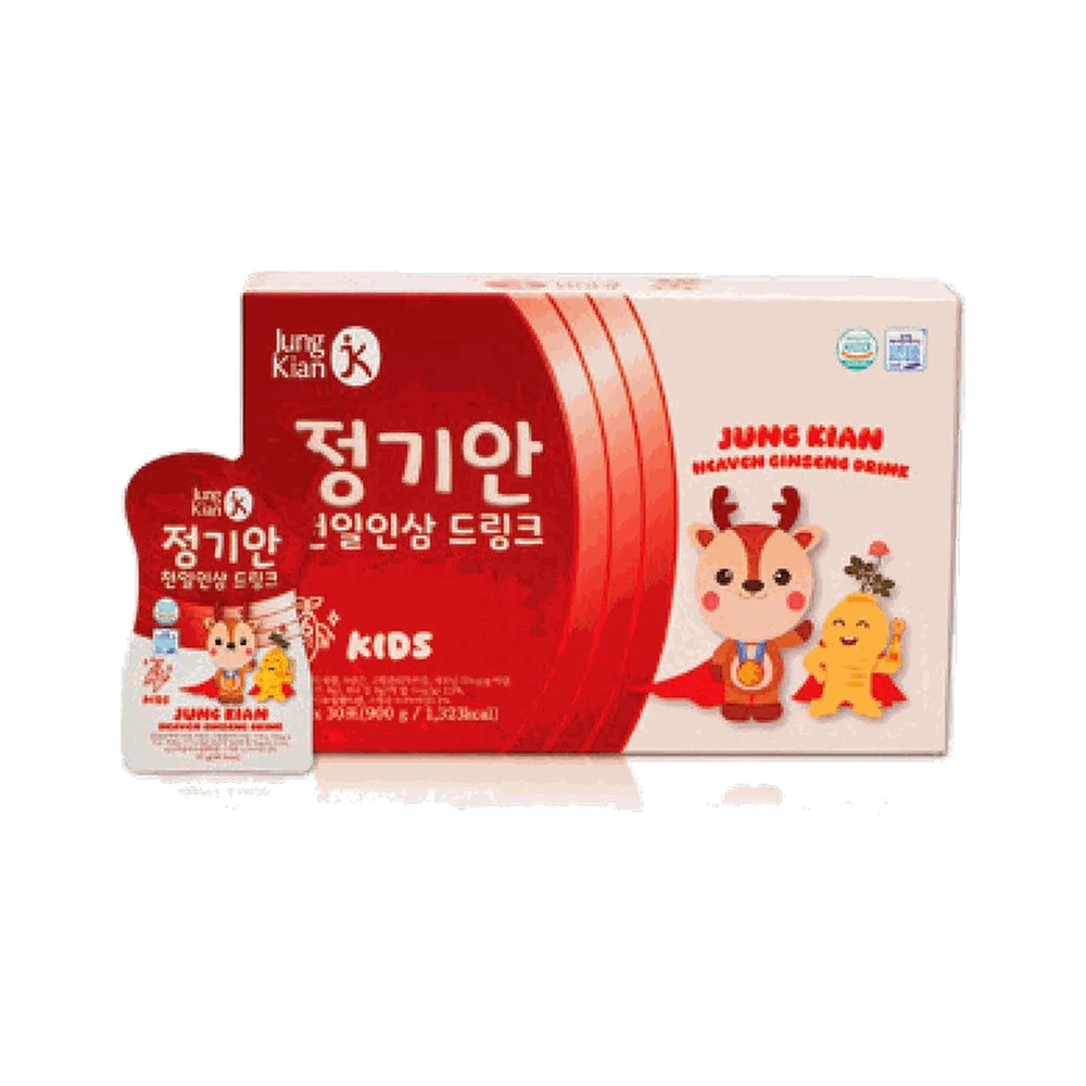 Thiên Sâm Baby Lộc Nhung Hươu Non Jung Kian - Hộp 30 gói * 30g chính hãng nhập khẩu | BLG