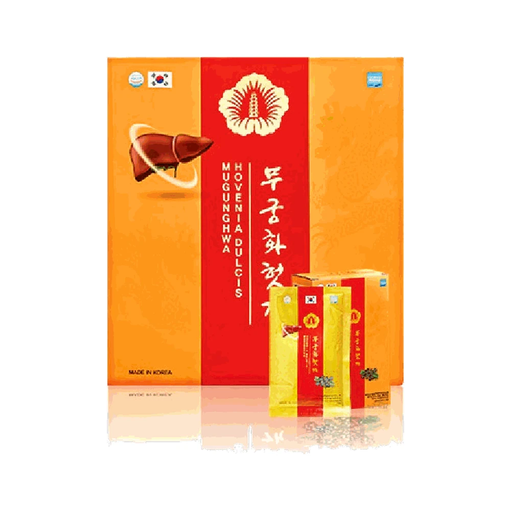 Nước Uống Bổ Gan Mugunghwa Hovenia Dulcis - Hộp 30 gói * 70ml chính hãng nhập khẩu | BLG