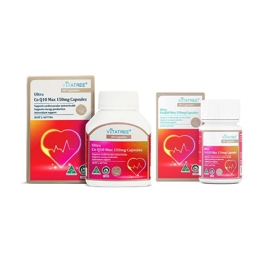 TPBVSK Vitatree Ultra CoQ10 max 150mg - Hộp 60 viên chính hãng nhập khẩu | BLG