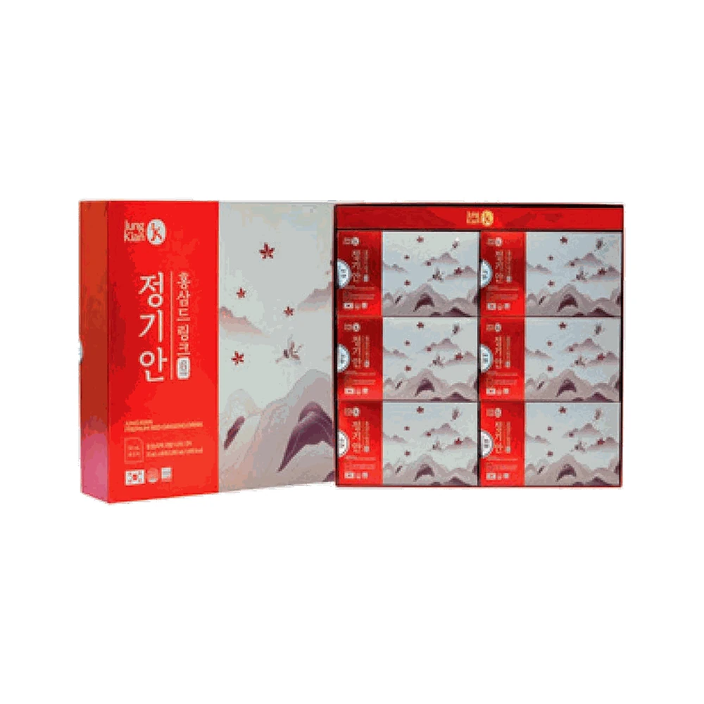 Nước Uống Hồng Sâm Jung Kian Premium 6 - Hộp 20 gói * 50ml chính hãng nhập khẩu | BLG