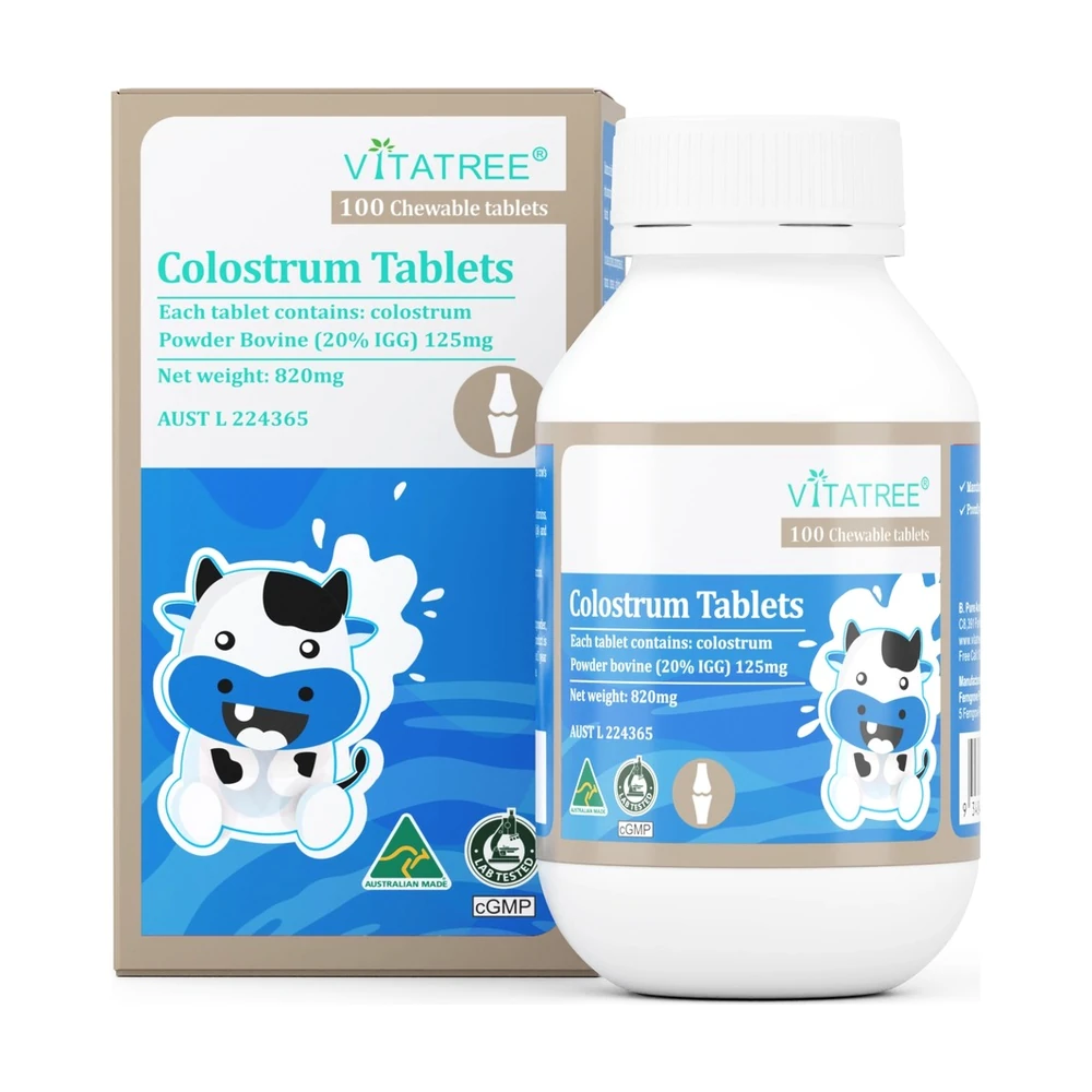 TPBVSK Vitatree Colostrum Tablet - Hộp 200 viên chính hãng nhập khẩu | BLG