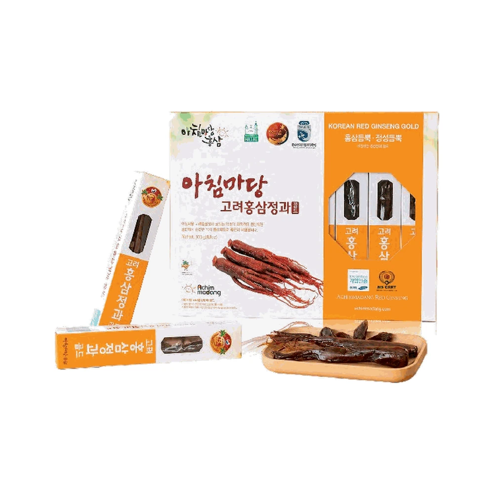 Sâm Tẩm Mật Ong Nguyên Củ Achimmadang - Hộp 300g (8 củ) chính hãng nhập khẩu | BLG
