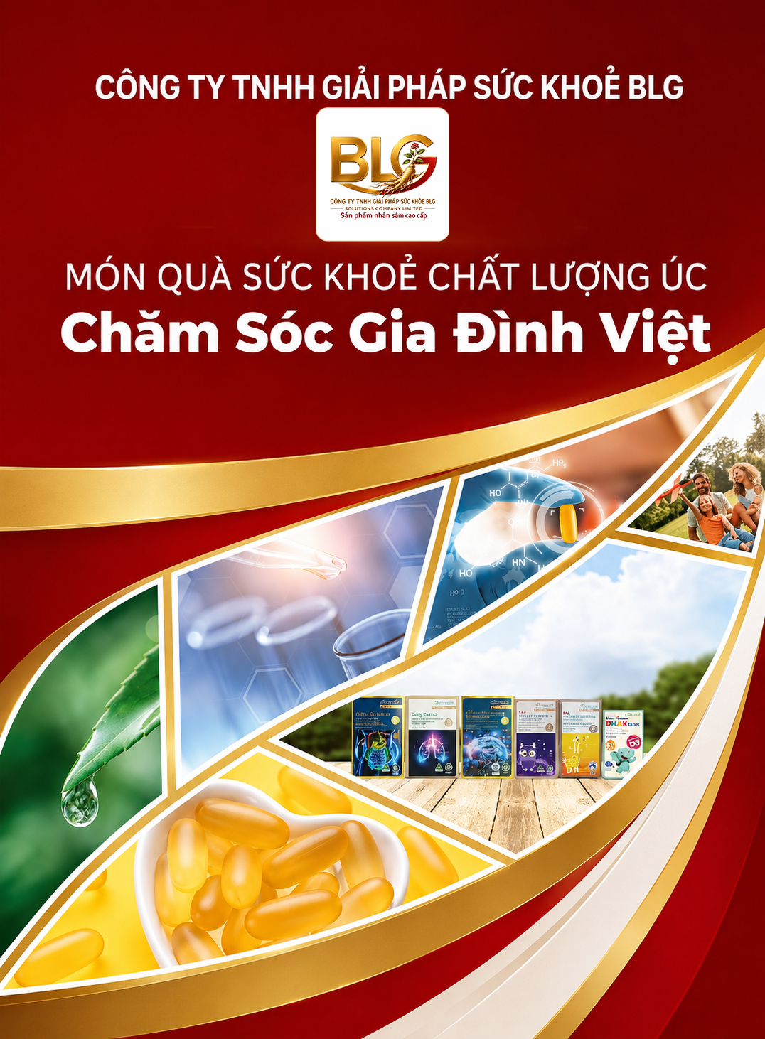 Món quà sức khỏe chất lượng Úc - Chăm sóc gia đình Việt