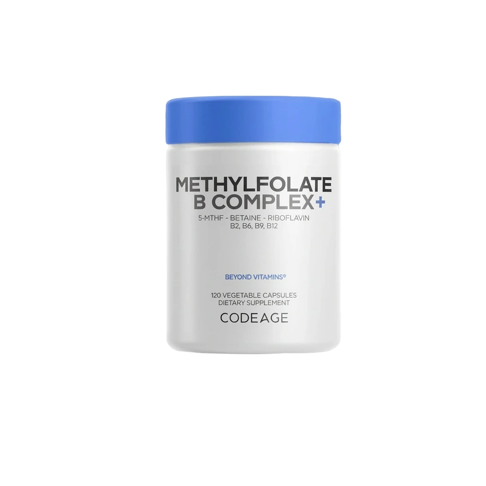 Codeage Methylfolate B Complex+ - Hộp 120 viên nang thực vật chính hãng nhập khẩu | BLG