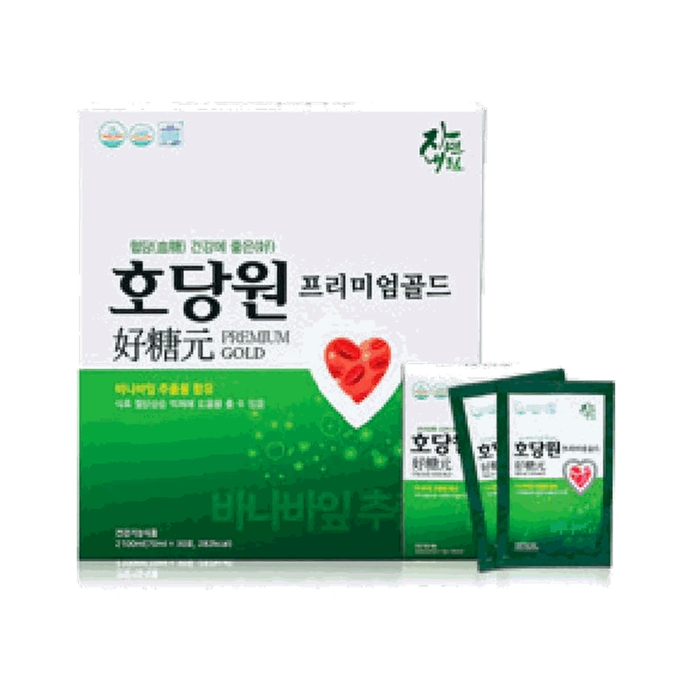 Nước Uống Hỗ Trợ Đường Huyết Hodangwon Premium Gold - Hộp 30 gói * 70ml chính hãng nhập khẩu | BLG