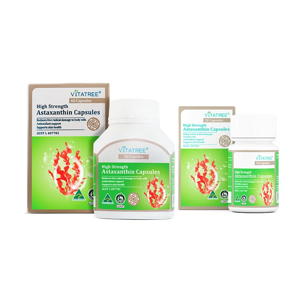 TPBVSK Vitatree High Strength Astaxanthin - Hộp 60 viên chính hãng nhập khẩu | BLG