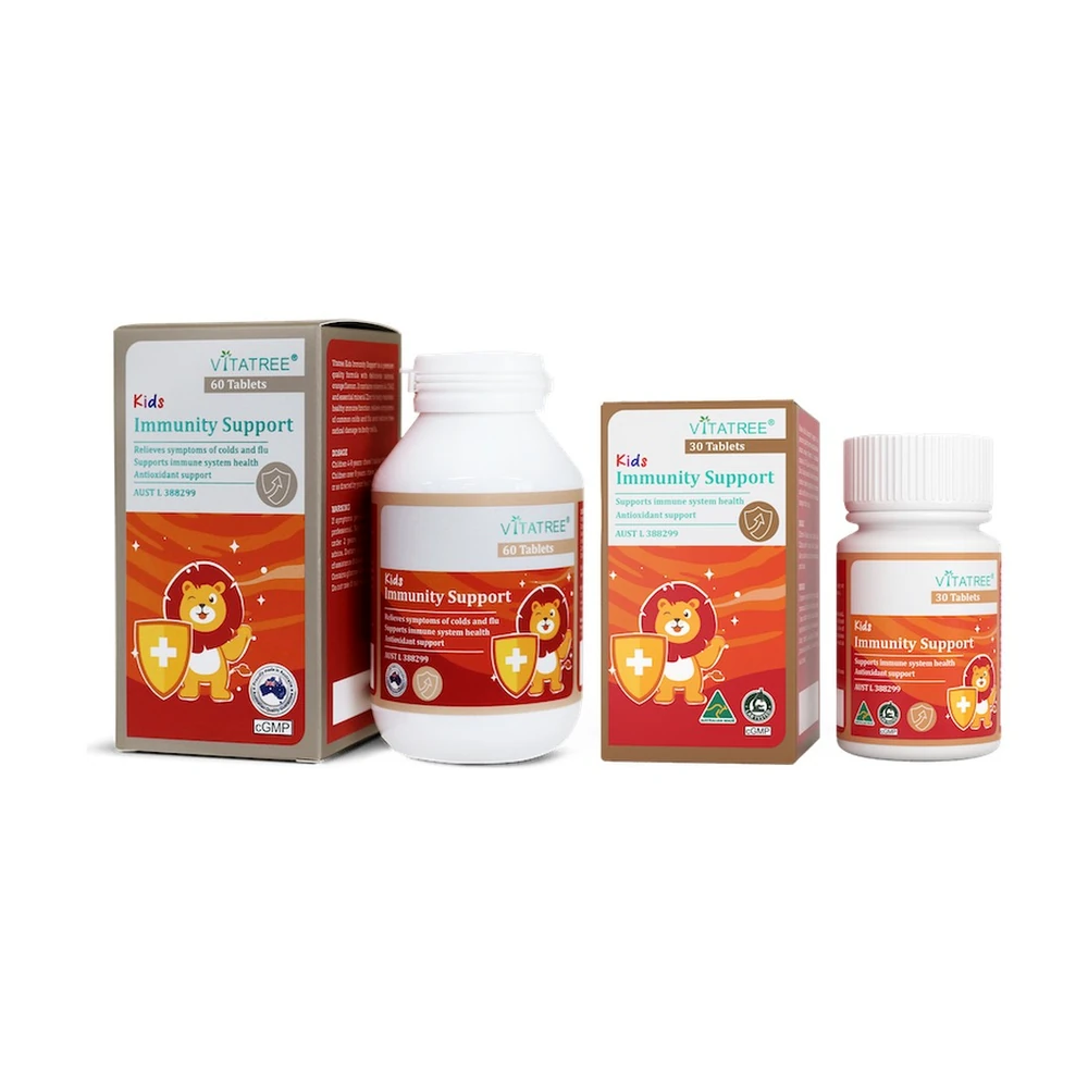 TPBVSK Vitatree Kids Immunity Support - Hộp 60 viên chính hãng nhập khẩu | BLG
