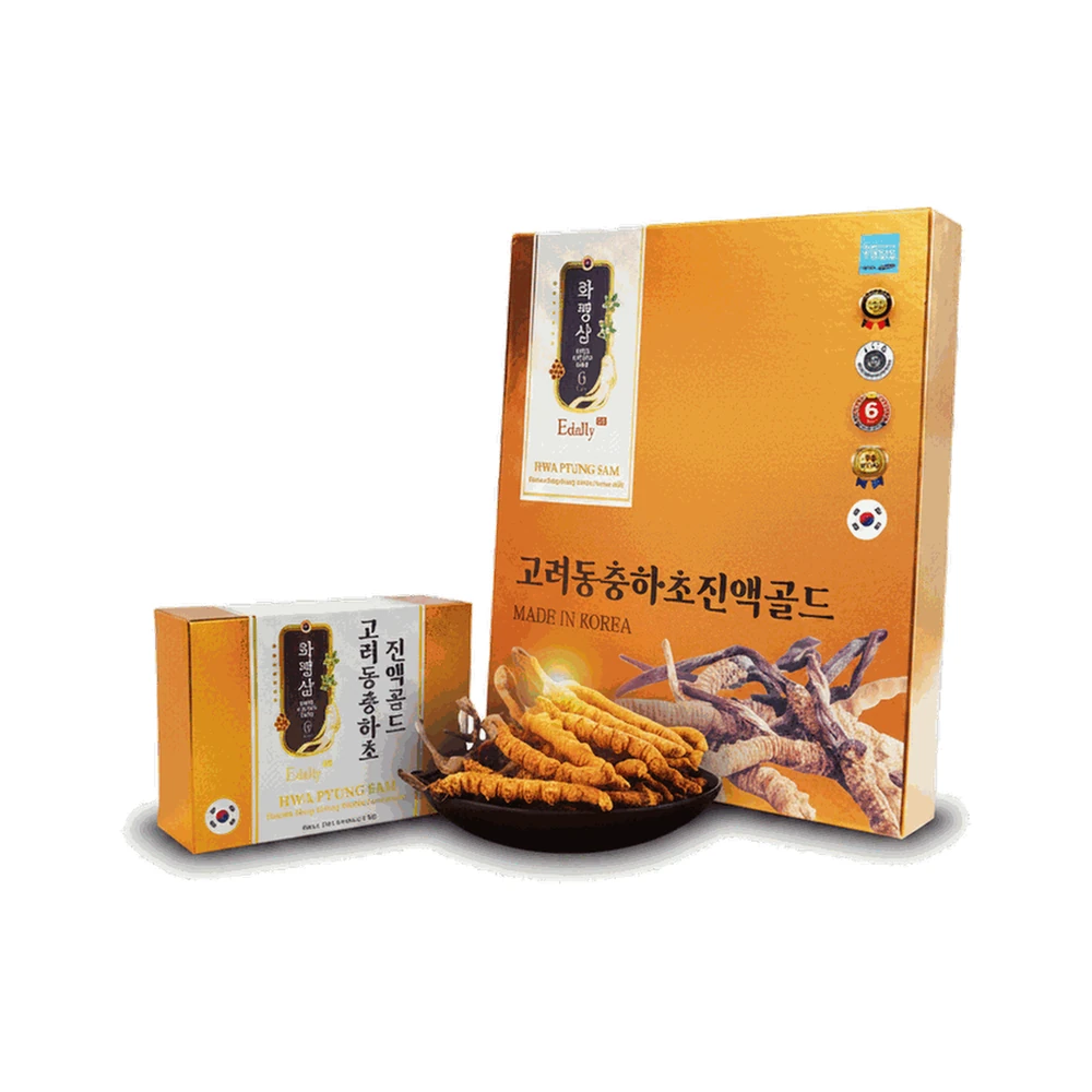 Đông trùng hạ thảo Edally - Hộp 30 gói x 60ml chính hãng nhập khẩu | BLG