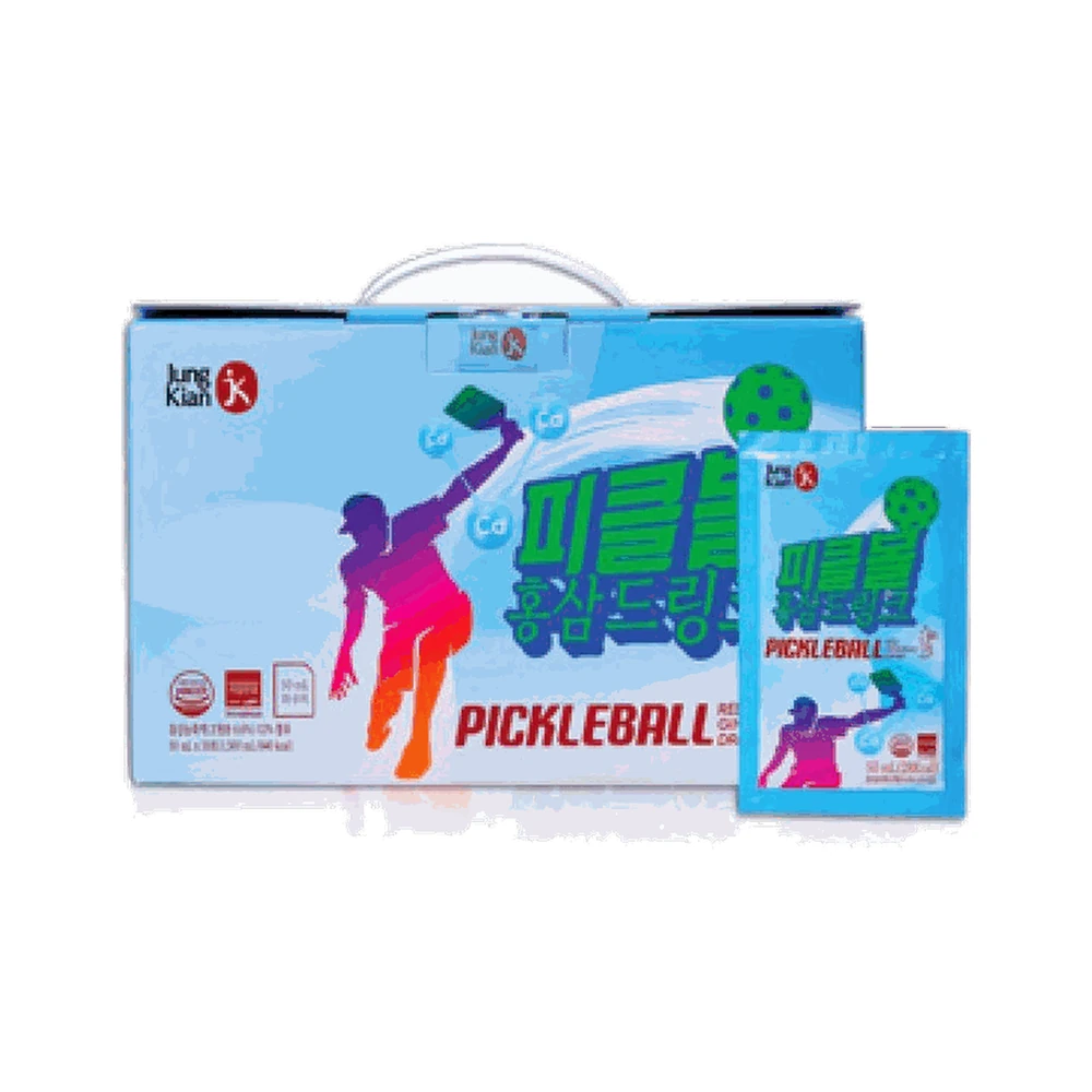 Nước Uống Hồng Sâm Pickleball Jung Kian 6 - Hộp 30 gói * 50ml chính hãng nhập khẩu | BLG
