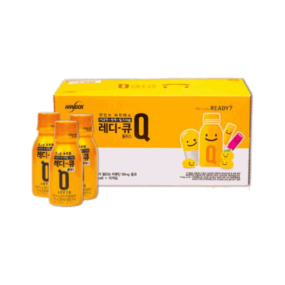 Nước Uống Giải Rượu Ready Q - Hộp 10 chai * 100ml chính hãng nhập khẩu | BLG