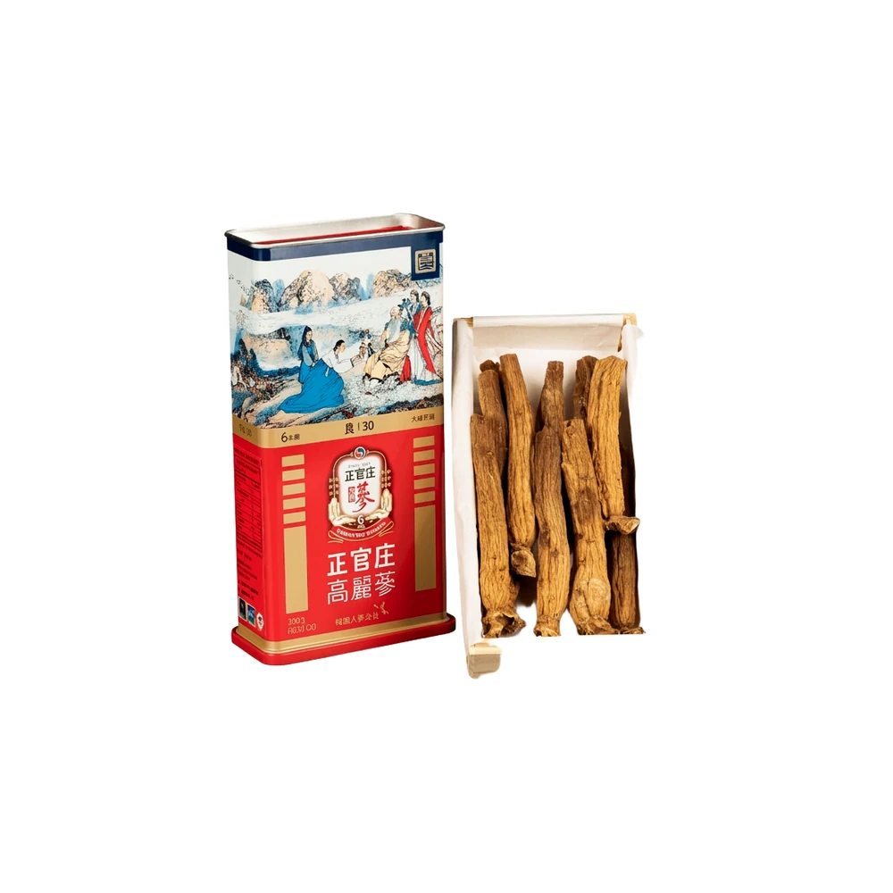 Lương Sâm Nguyên Củ KGC Jung Kwan Jang - Hộp 150g (12 củ) chính hãng nhập khẩu | BLG