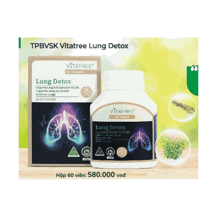Tác Dụng Của Xuyên Tâm Liên & Hoàng Kỳ Trong Thải Độc Phổi Vitatree